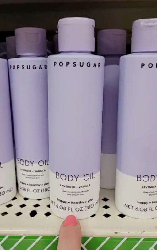 popsugar body oil